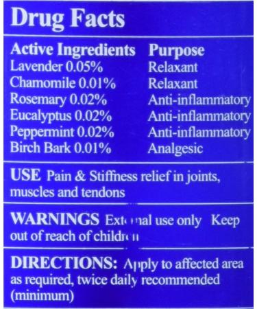 Buy Two Old Goats Essential Oil 4oz - All-Natural Pain Relief | International Shipping Available - Buy Online on GoSupps.com