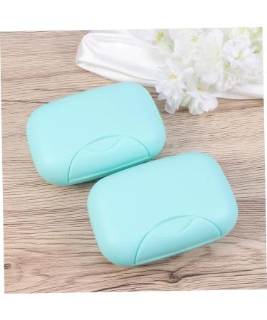 Ciieeo 4 Pcs Soap Dish Soap Holder Soap Case Drain Kitchen Soap Holder Bath Soap Holder Soap Case Black Portable Soap Rack Wooden Soap Holder Container Travel Water Proof - Buy Online on GoSupps.com