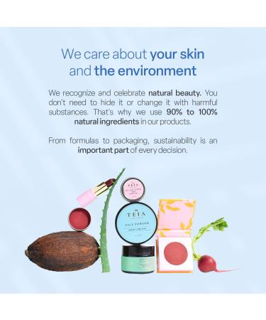 TEIA Cosmetics | Natural Cleansing Biphasic Milk - Remove Makeup Dirt & Oil | Vegan Cruelty-Free Non-Toxic - Buy Online on GoSupps.com