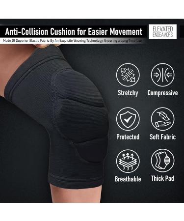 Buy Premium Foam Padded Knee Brace for Sports | Gym Yoga Basketball Volleyball - Comfortable Compression Support - Buy Online on GoSupps.com
