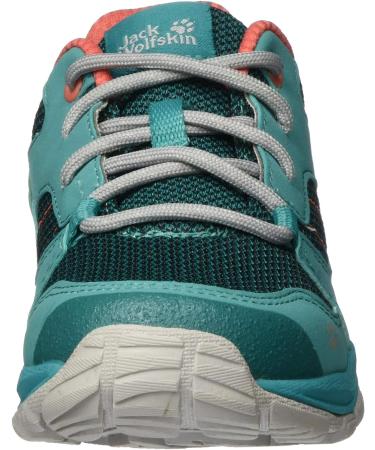 Jack Wolfskin MTN Attack 3 Low K Hiking Boot - Big Kid (8-12 Years) - Size 9 - Green/Rose - Buy Online on GoSupps.com