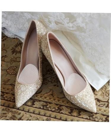 NOLITOY High Heels Insoles - Silicone Gel Foot Pads for Women's High Heels & Dressy Shoes | 4 Pairs Damping Sole Stick Protectors - Buy Online on GoSupps.com