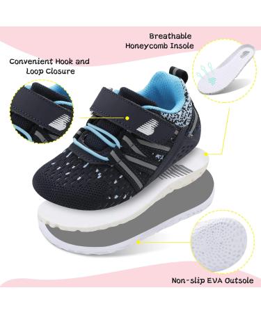 JOINFREE Baby Sneakers | Soft Anti-Slip Sole | Newborn First Walkers | Breathable Athletic Running Shoes | 0-6 Months | Navy - Buy Online on GoSupps.com