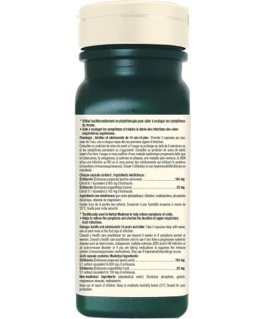 Adrien Gagnon - Echinacea 1000 mg - Relieves Cold Symptoms and Sore Throats - (180 caps) - Buy Online on GoSupps.com