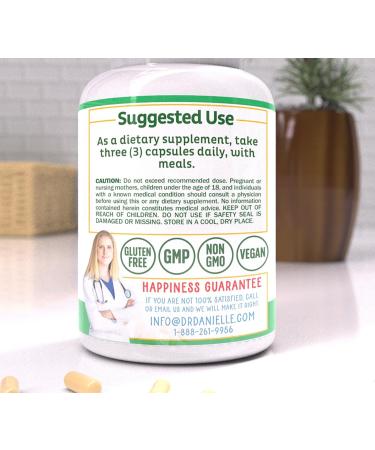 Adrenal Wellness Ashwagandha & More - Organic Mind Body Support by Dr. Danielle 120 Capsules - Buy Online on GoSupps.com