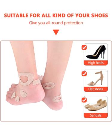 Moleskin Tape Flannel Adhesive Pads for Foot Protection - Cenipar Moleskin Pre-Cut Patches for Heels - Buy Online on GoSupps.com