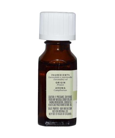 Aura Cacia Pure Lavandin Essential Oil - 0.5 fl. oz. | Premium Lavandula intermedia for Aromatherapy & Wellness - Buy Online on GoSupps.com