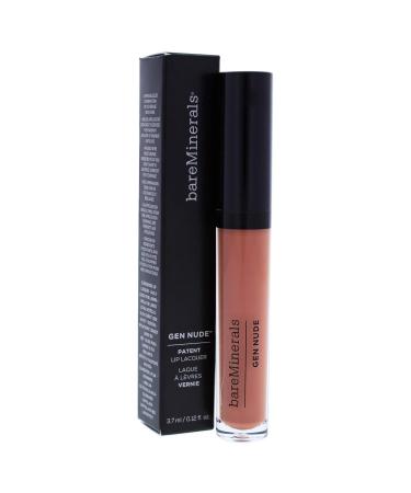 bareMinerals Gen Nude Patent Lip Lacquer Bae for Women  0.12 Ounce Bae 0.12 Fl Oz (Pack of 1)