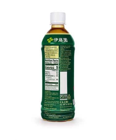 Ito En Oi Ocha Unsweetened Bold Green Tea - 0 Calories, 16.9 oz (Pack of 12) - Refreshing & Authentic - Buy Online on GoSupps.com