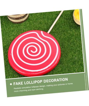 Alipis 6 Pcs Christmas Sto The Gift Models Kids Toys Christmas Lollipop Ornament Peg with Hook Children Playthings Decorative Lollipop Photo Prop Wedding Photo Props Candy Fake Food Nail - Buy Online on GoSupps.com