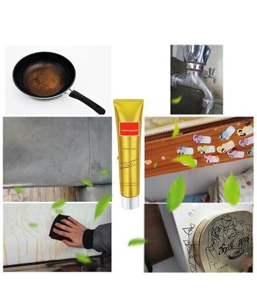 Metal Polishing Cream Metal Polishing Paste | Fast Acting Metal Polishing Paste - Automotive Maintenance Cream for Removing Tin Chrome Brass and Magnesium Oxide Wobblo b:10g strong - Buy Online on GoSupps.com