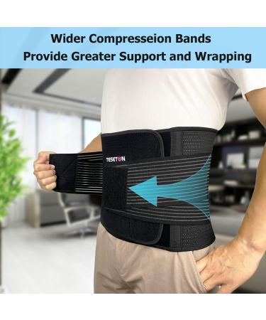 Back Brace for Men & Women | Support Belt for Pain Relief Scoliosis & Sciatica | Adjustable XXXL Size | Durable Back Stretcher - Buy Online on GoSupps.com