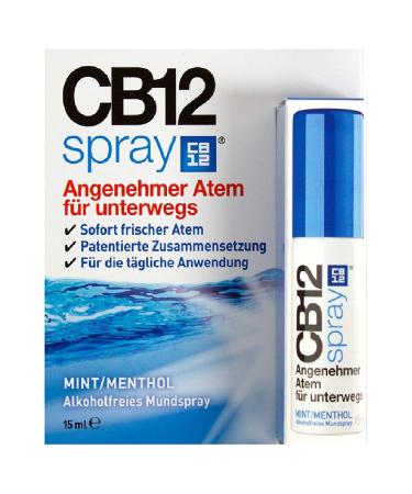 CB12 Spray 15 ml for Fresh Breath Without Alcohol 15 ml (Pack of 1)