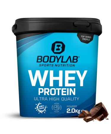 Bodylab24 Whey Protein Powder Chocolate 2kg Chocolate 2 kg (1 pack) - Buy Online on GoSupps.com
