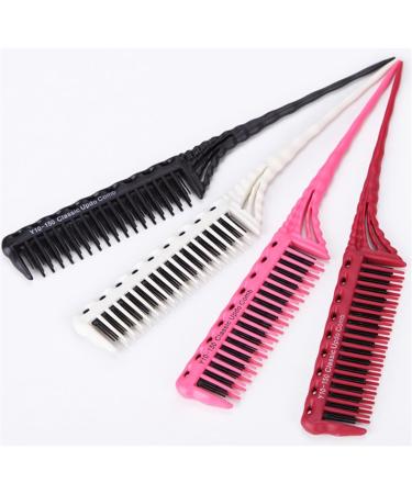 Comb Hair Care Portable Comb Creative 3-row Tooth Hair Brush Fine Tail Comb Hair Comb for Men and Women Hair Styling Tools Accessories Hair Brush (Color : D) - Buy Online on GoSupps.com