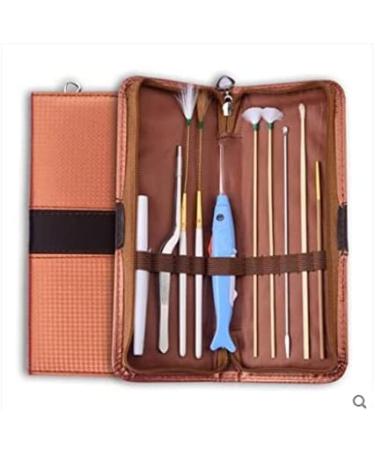 Ear Digging Spoona Ear Picking Tool Set Ear Picking Goose Feather Stick Professional Ear Picking Tool Ear Picking Spoon Ear Cleaning Tool 10pcs Constructive23