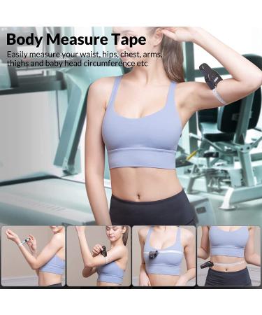REIDEA M1 Body Measure Tape 60inch (150cm) - Lock Pin, Push-Button Retract, Ergonomic & Portable Design - Buy Online on GoSupps.com
