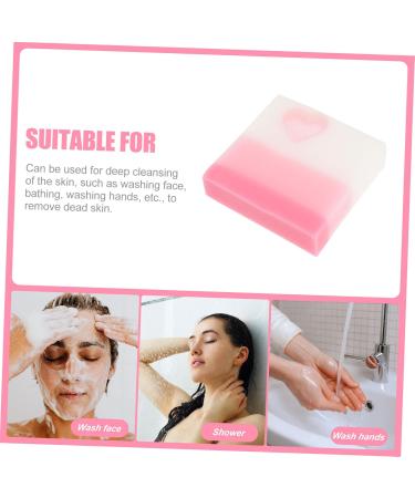 minkissy Shower Soap Bar Refreshing Skin Exfoliating Soap Refreshing Skin Scrub Soap Exfoliating Soap Bar Scrub Handmade Soap Refreshing Skin Soap Bar Hand Soap Essential Oil Frosted - Buy Online on GoSupps.com