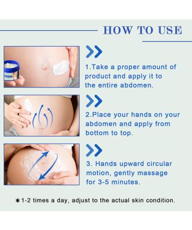120 g Anti-Stretch Stretch Mark Massage Balm Pregnancy Body Cream Body Cream Stretch Mark Pregnancy Cream for Prevents and Reduces the appearance of Stretch Marks - Buy Online on GoSupps.com