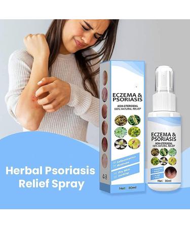 Yanolam Meellop Herbal Psoriasis Relief Spray - Soothes and Moisturizes, Stops Itching & Burning - 3 pc Eczema Relief Set - Buy Online on GoSupps.com
