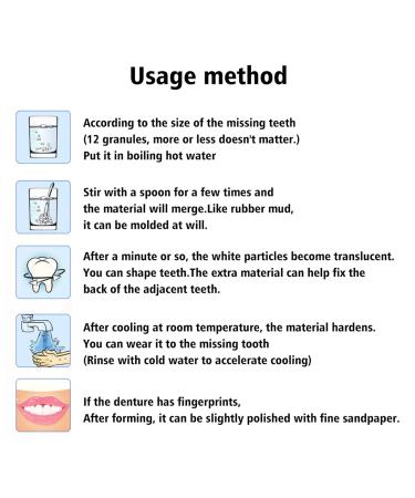 Temporary Tooth Repair Set - Fill Broken Teeth & DIY Dental Prosthesis | Fast Shipping Worldwide - Buy Online on GoSupps.com