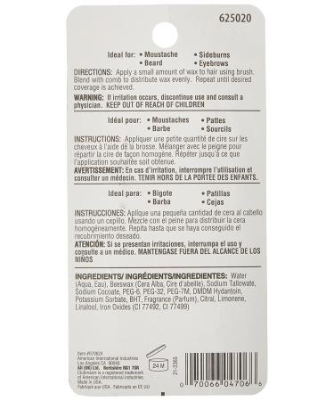 Shop Clubman Moustache Wax Brown - 0.50 oz (Pack of 7) | Premium Grooming for International Shipping - Buy Online on GoSupps.com