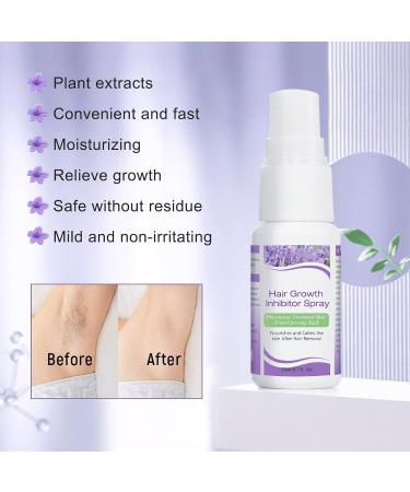Lot de 2 inhibiteurs de croissance des cheveux pour le visage - 20 ml - Inhibiteur d' pilation indolore - ralentit la repousse pour le corps le visage les jambes les bras les aisselles apr s - Buy Online on GoSupps.com