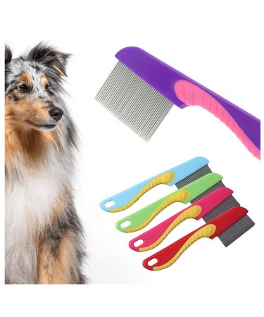 Pawplanet Multifunctional Flea Comb for Dogs & Cats | Effective Flea & Lice Removal | Ergonomic Grip & Dense Teeth for All Pets - Buy Online on GoSupps.com