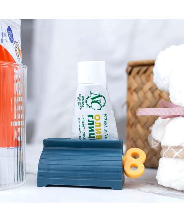LOVEINUSA 4PCS Rolling Tube Toothpaste Squeezer Set - Bathroom Dispenser & Holder - Buy Online on GoSupps.com
