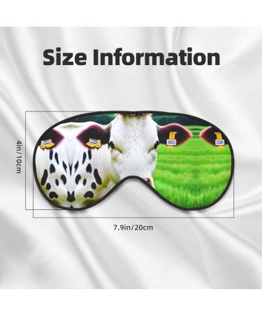 Cow Patterns Print Double-Sided Eye Mask Soft and Light Blocking for Enhancing Sleep Quality - Buy Online on GoSupps.com