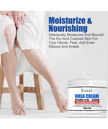 Urea Foot Cream 40% Urea Cream for Cracked Heels Callus Remover For Dry And Hard Skin Deep Moisturizing Cracked Heel Cream for Feet Knees Hand - Buy Online on GoSupps.com