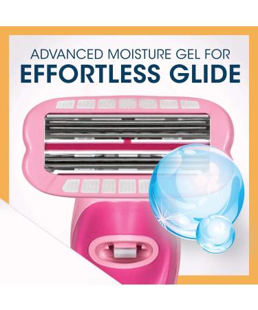 Schick Intuition F.a.b. Razor for Women - 1 Handle + 3 Blade Refills - Buy Online on GoSupps.com