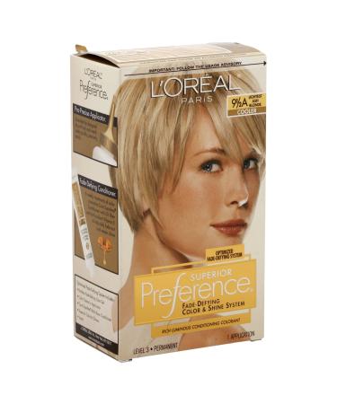L'Oreal Superior Preference - 9-1/2A Lightest Ash Blonde (Cooler) 1 Each