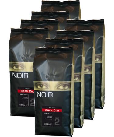 ICS International Gran Cru Black Cream Coffee 8 x 1000 g | Coffee Beans