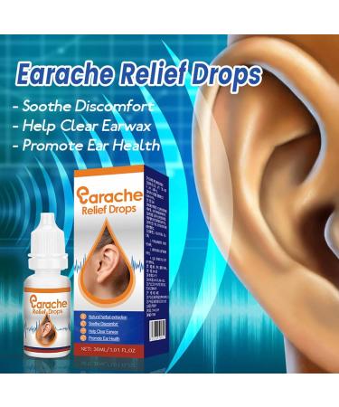 Ear Drops Ear Support 30ml Portable Vernde Liquid for Adults Daily Routine Users Men Women Family Travel Active Lifestyle - Buy Online on GoSupps.com