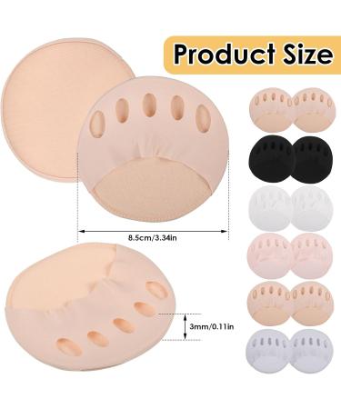 Buy 2 Pair Metatarsal Forefoot Pads - Soft Football Cushion & Midfoot Support - Multiple Colors - Buy Online on GoSupps.com