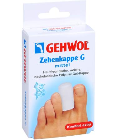 Buy GEHWOL Polymer Gel Toe Cap G Medium - 2 Pcs | Comfort & Protection for Pain Relief | International Shipping Available - Buy Online on GoSupps.com