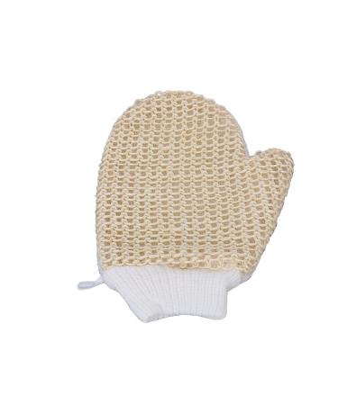 Sisal Bath Glove Body Scrub Glove Portable Soft Exfoliating Bath Glove for Daily Travel Use - Buy Online on GoSupps.com