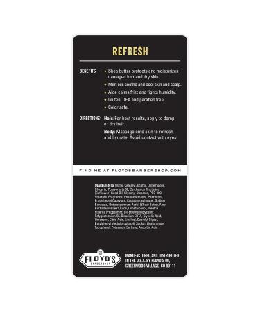 Floyd's 99 Refresh Hair and Body Conditioner - Moisturizing, Soothing, Calming - 33 oz - Buy Online on GoSupps.com