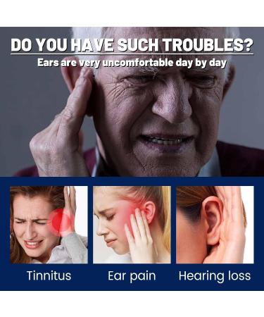 Tinnitus Relief Patches - Natural Herbal Formula for Ringing Ears | Improve Hearing & Boost Circulation - Buy Online on GoSupps.com