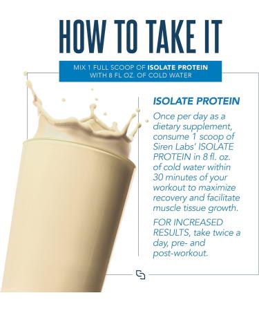 Isolate Premium Whey Protein Powder Keto Isolate and Hydrolysate with Amino Acids Including Glutamine for Lean Muscle Growth and Recovery - Vanilla Ice Cream (30 Servings) Vanilla 2 Pound (Pack of 1) - Buy Online on GoSupps.com