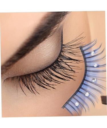 HONMEET 5 Pairs Cosplay Lashes Fake Eyelashes Reusable Black Eyelashes Rhinestone Eyelashes Natural False Eyelashes Soft Light Fake Lash Segmented False Eyelashes 5d False Eyelashes Fiber - Buy Online on GoSupps.com
