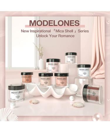Modelones Dip Powder Nail Set - 8 Nude Colors for DIY Manicure & French Nail Art, No Nail Lamp Needed - Buy Online on GoSupps.com