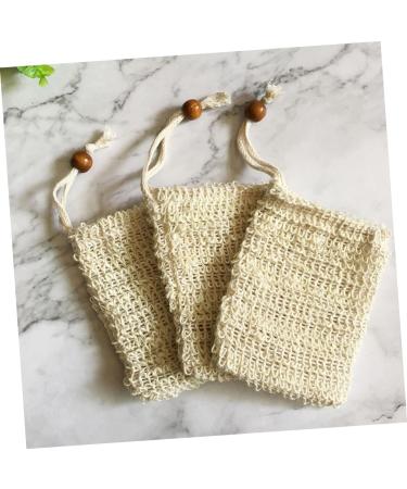 HAPINARY 4pcs Soap Storage Bag Bubble Maker Bag Foaming Net Facial Net Face Washing Bag Soap Holder - Buy Online on GoSupps.com