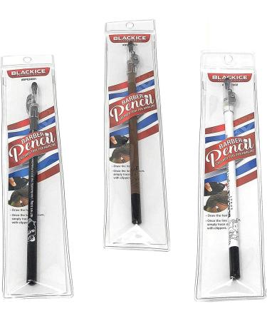 Black Ice Spray Barber Pencil - Pack of 3 | Professional Hair Styling Tool - Buy Online on GoSupps.com