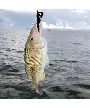 Ghanneey Fly Fishing Poppers Dry Flies Lures - 10pcs Fly Fishing Tying Tools for Bass, Trout, Salmon - Flies Making Accessories for Panfish & Bluegill - Buy Online on GoSupps.com