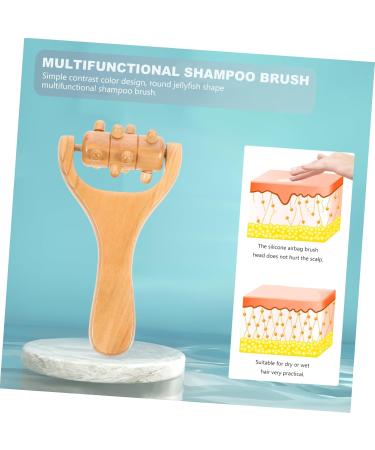 FRCOLOR 8-Set Massage Comb & Brush for Scalp Massaging | Manual Hairbrush for Men | Premium Bathroom Hand Massage Device - Buy Online on GoSupps.com