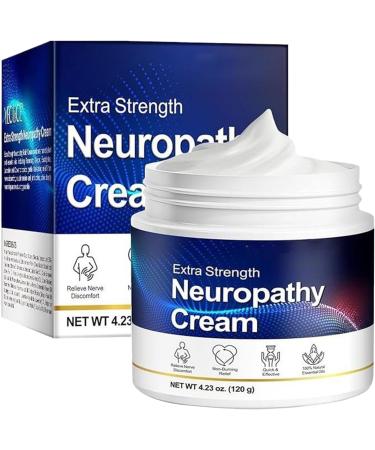  Luckxing Nerve Relief Cream 120 g Non-Greasy Soothing Lotion for Nerves Cream for Toes Massage and Comfort of Hands Feet Legs Arms and Joints - Buy Online on GoSupps.com