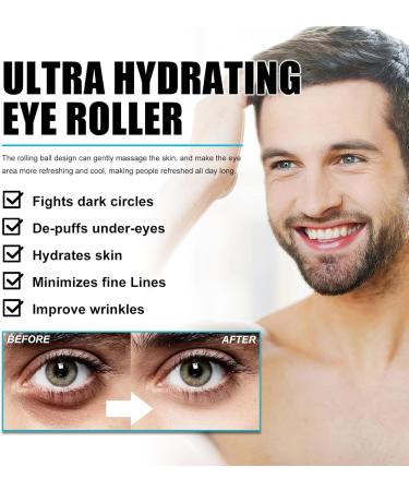 Eye Serum Roller eye cream for dark circles and puffy eyes Anti Wrinkle Eye Cream Hydrating and Firming Eye Serum Creams Eye Repair Cream Eye Bags Remover 8ml - Buy Online on GoSupps.com