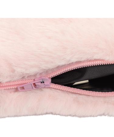Asixxsix Heated Scarf - Soft Plush Neck Heating Pillow | 3 Heating Levels | Washable Heated Neck Warmer for Women Men & Girls | Winter Essential in Pink - Buy Online on GoSupps.com